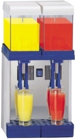 Сокоохладитель ABS пластик 2 ванны 6 L CAB Luke Junior 2x6