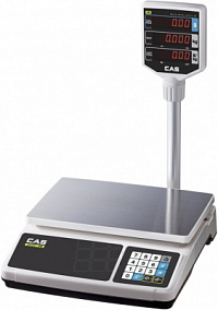 Весы торговые платформа нержавеющая сталь 320/210 до 6 kg CAS PR-6P