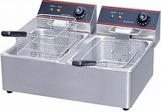 Фритюрница ВЭ электричество 220 V/6,5 kW настольная 2/8 L Eksi HEF-8L-2