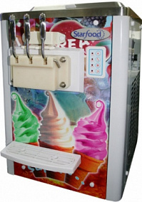 Фризер для мягкого мороженого 2 ванны 5,8 L Starfood BQ 318 N