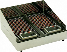 Гриль лавовый/Сhar Broil электрический корп. настольный 2 зоны 5 kW 220 V Roller Grill 140D