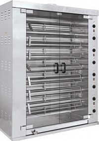 Гриль для кур электрический шампурный без витрины 32/кур 20,5 kW Sikom МК-10.81Э Гриль для кур электрический шампурный без витрины 32/кур 20,5 kW Sikom МК-10.81Э