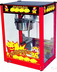 Попкорн аппарат красный для солёного попкорна настольный 8 OZ 220 V/1,35 kW Starfood ET-POPB-R Попкорн аппарат красный для солёного попкорна настольный 8 OZ 220 V/1,35 kW Starfood ET-POPB-R