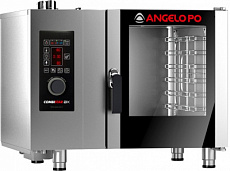 Пароконвектомат ВЭ газ 380 V/0,8 kW инжекторный 6 Gn 1/1(600/400) Angelo Po BX61G