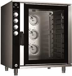 Пароконвектомат ВЭ электричество 380 V/14 kW инжекторный 10 Gn 1/1 Gierre MEGA 1040DG