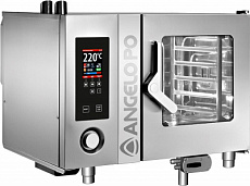 Пароконвектомат ВЭ электричество 380 V/10,4 kW инжекторный 6 Gn 1/1(600/400) Angelo Po FX61E3C