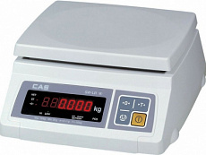 Весы порционные платформа ABS пластик 239/190 до 10 kg CAS SWII-10 Весы порционные платформа ABS пластик 239/190 до 10 kg CAS SWII-10