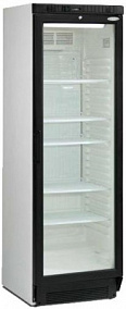 Шкаф холодильный белый +1/+18°C дверь стекло 350 L Tefcold SCU 1375