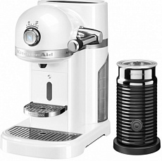 Кофемашина без кофемолки капсульная 1 чашка бункер 1,4 L KitchenAid Nespresso Aeroccino 5KES0504EFP Кофемашина без кофемолки капсульная 1 чашка бункер 1,4 L KitchenAid Nespresso Aeroccino 5KES0504EFP